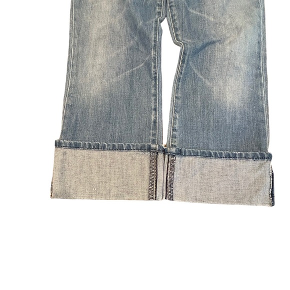 Abercrombie & Fitch Cuffed Crop Jeans 8 - Picture 2 of 10